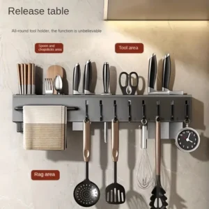 Suporte Para Armazenamento De Utensílios De Cozinha